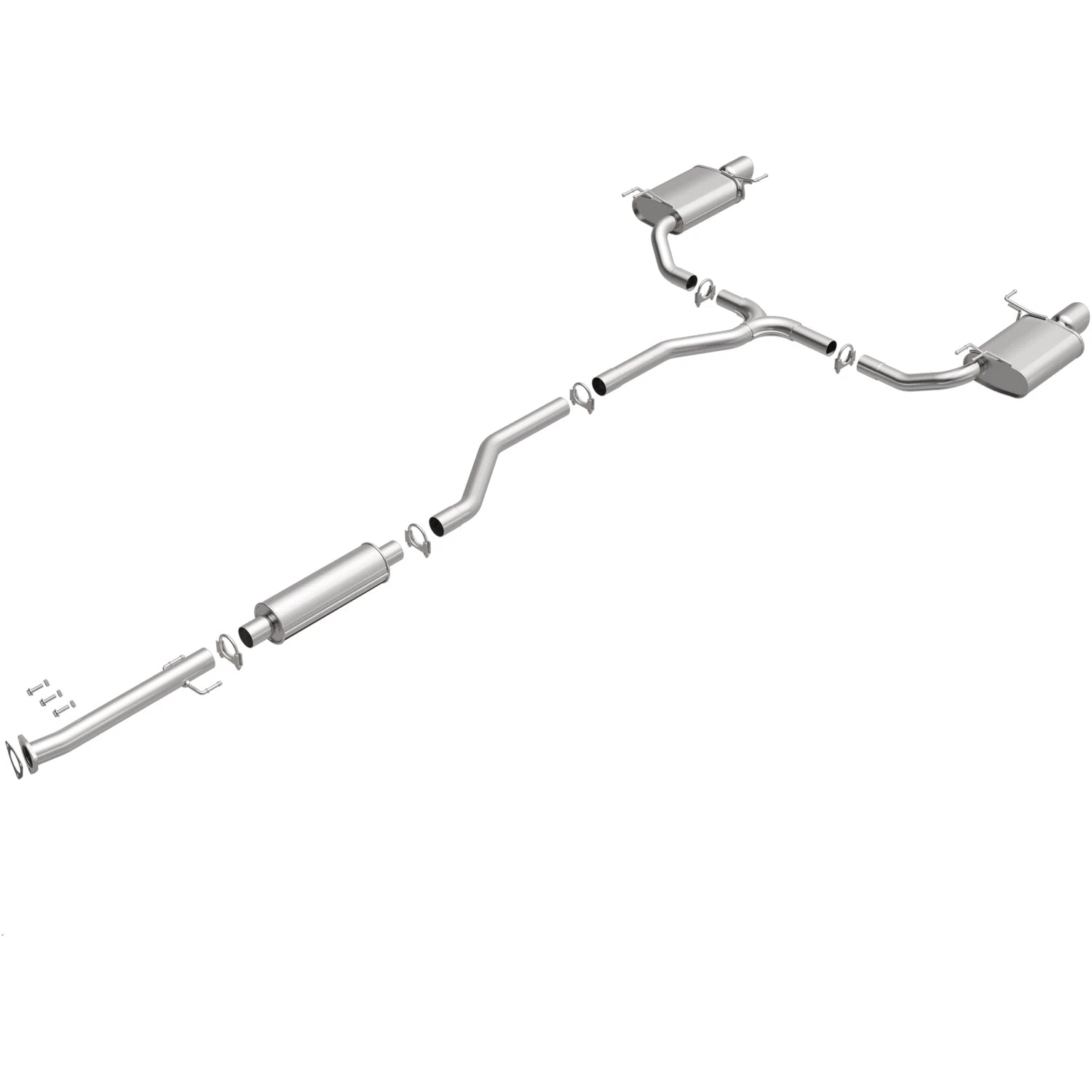 2009-2014 Acura TSX Direct-Fit Replacement Exhaust System 106-0861